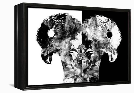 Diamond Eyes-Alex Cherry-Framed Stretched Canvas