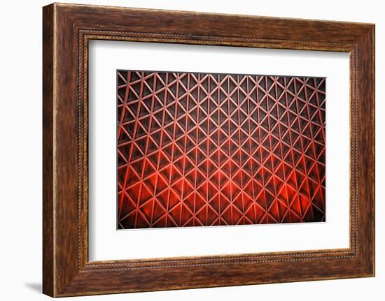 Diamond Flames-Adrian Campfield-Framed Photographic Print