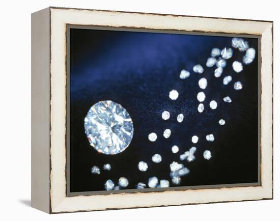 Diamond Gemstones-Lawrence Lawry-Framed Premier Image Canvas