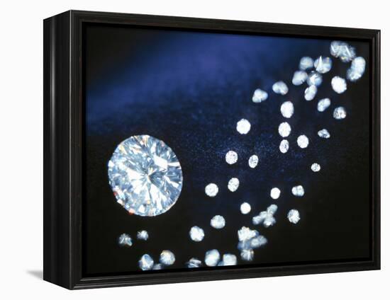 Diamond Gemstones-Lawrence Lawry-Framed Premier Image Canvas