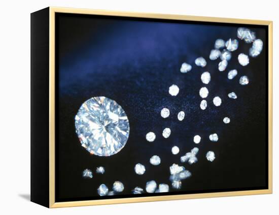 Diamond Gemstones-Lawrence Lawry-Framed Premier Image Canvas