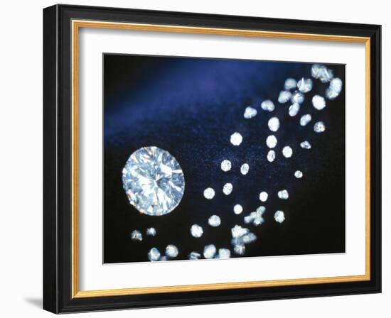 Diamond Gemstones-Lawrence Lawry-Framed Photographic Print