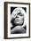 Diamond Lips BW-Design Fabrikken-Framed Photographic Print