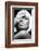 Diamond Lips BW-Design Fabrikken-Framed Photographic Print