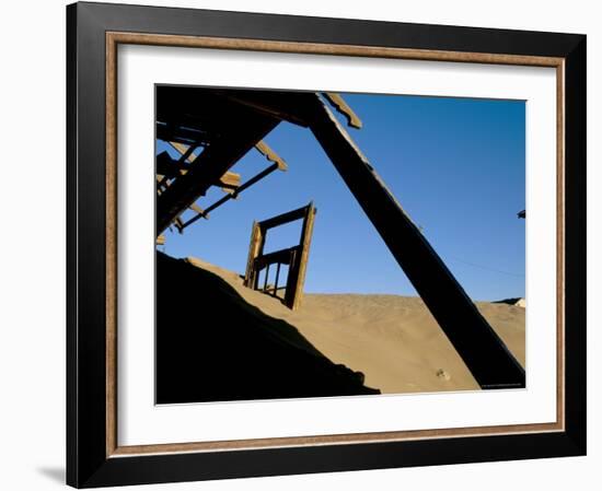 Diamond Mining Ghost Town, Kolmanskop, Namib Desert, Luderitz, Namibia, Africa-Steve & Ann Toon-Framed Photographic Print