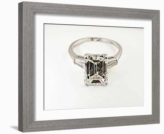 Diamond Ring-null-Framed Photographic Print