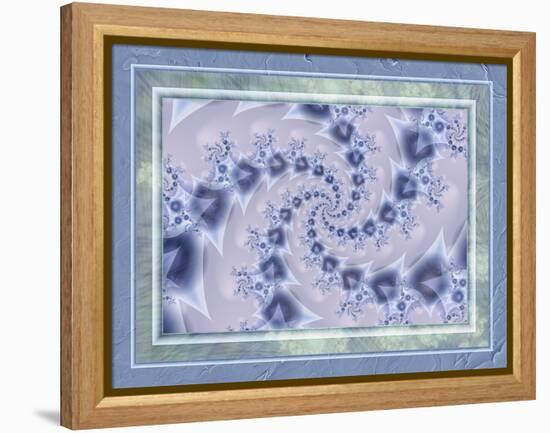 Diamond Twirl-Fractalicious-Framed Premier Image Canvas