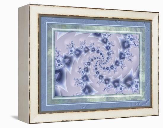 Diamond Twirl-Fractalicious-Framed Premier Image Canvas