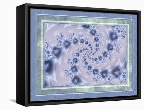 Diamond Twirl-Fractalicious-Framed Premier Image Canvas