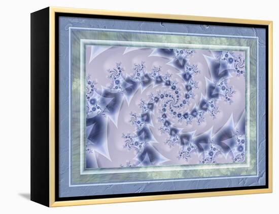 Diamond Twirl-Fractalicious-Framed Premier Image Canvas