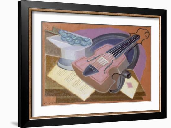 Diamonds-Ace, 1924-Juan Gris-Framed Giclee Print