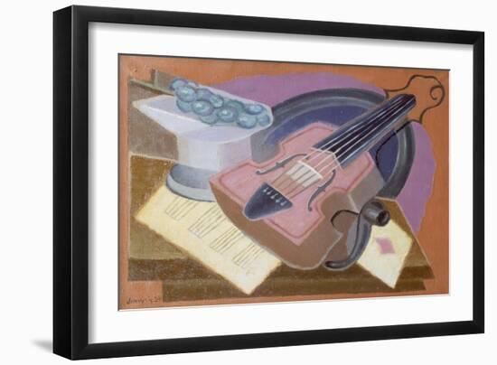 Diamonds-Ace, 1924-Juan Gris-Framed Giclee Print