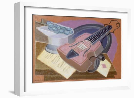 Diamonds-Ace, 1924-Juan Gris-Framed Giclee Print