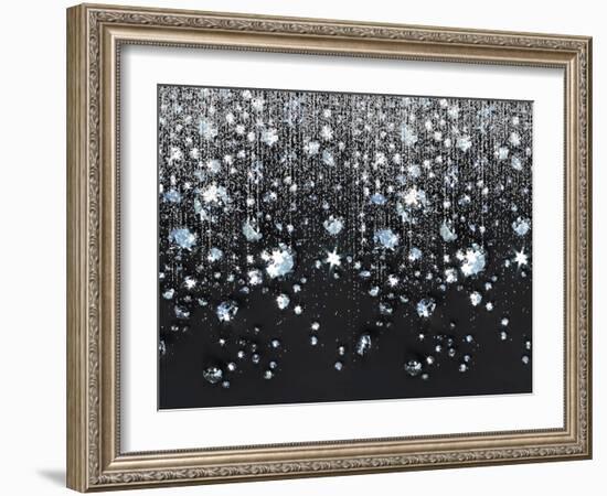 Diamonds-Kimberly Allen-Framed Art Print