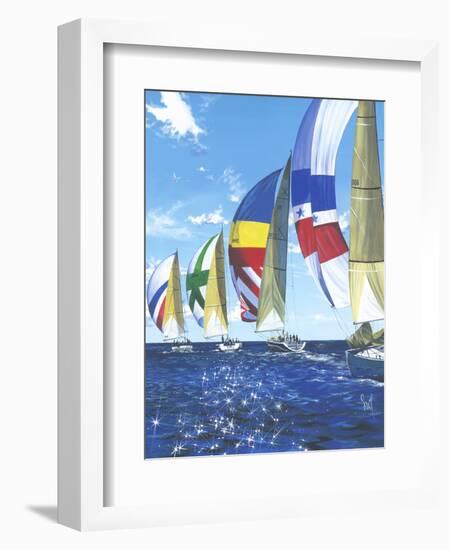 Diamont Regata-Scott Westmoreland-Framed Art Print