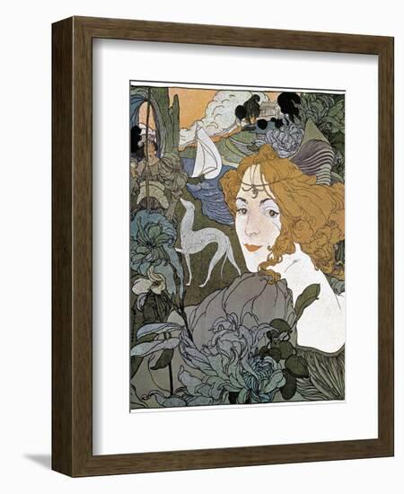 Diana, 1897-Georges de Feure-Framed Giclee Print