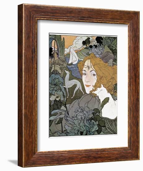 Diana, 1897-Georges de Feure-Framed Giclee Print