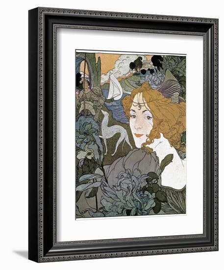 Diana, 1897-Georges de Feure-Framed Giclee Print