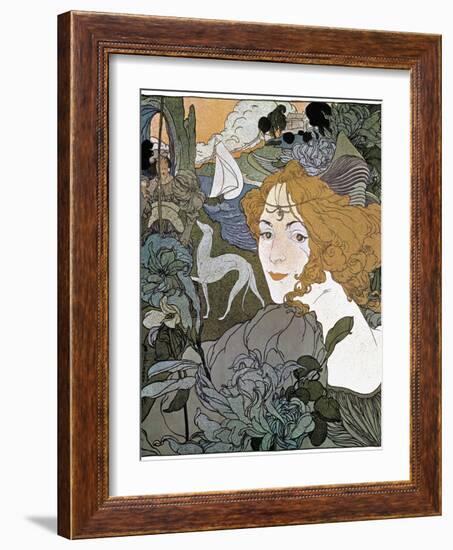 Diana, 1897-Georges de Feure-Framed Giclee Print