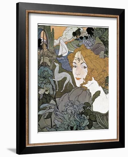 Diana, 1897-Georges de Feure-Framed Giclee Print