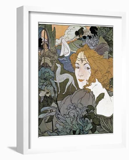 Diana, 1897-Georges de Feure-Framed Giclee Print