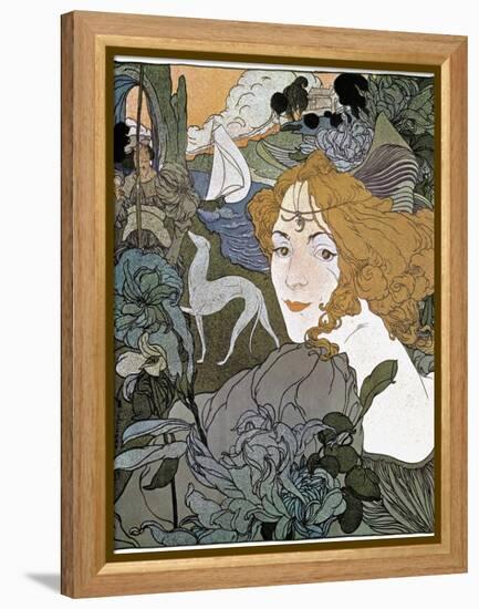 Diana, 1897-Georges de Feure-Framed Premier Image Canvas