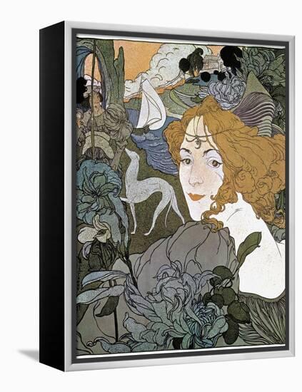 Diana, 1897-Georges de Feure-Framed Premier Image Canvas