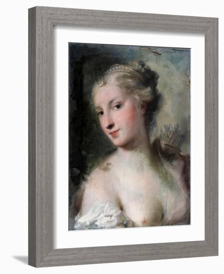 Diana, after 1746-Rosalba Giovanna Carriera-Framed Giclee Print