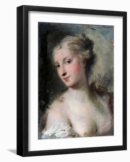 Diana, after 1746-Rosalba Giovanna Carriera-Framed Giclee Print