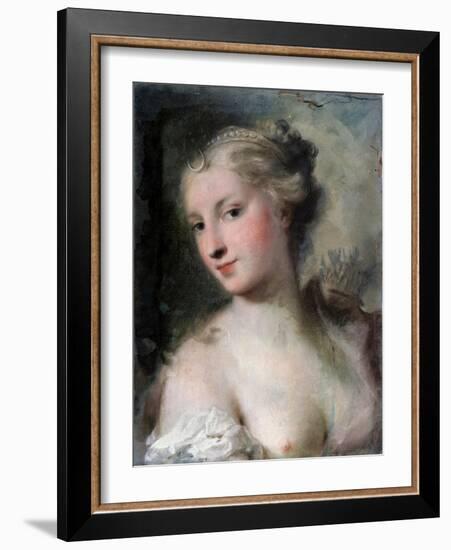 Diana, after 1746-Rosalba Giovanna Carriera-Framed Giclee Print