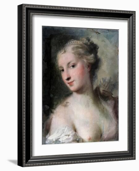 Diana, after 1746-Rosalba Giovanna Carriera-Framed Giclee Print