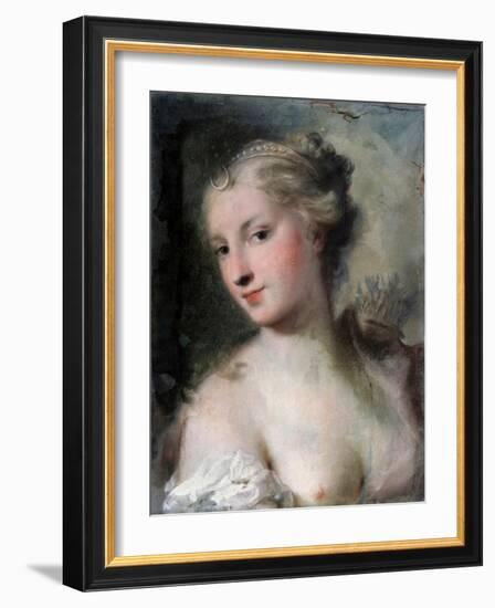 Diana, after 1746-Rosalba Giovanna Carriera-Framed Giclee Print