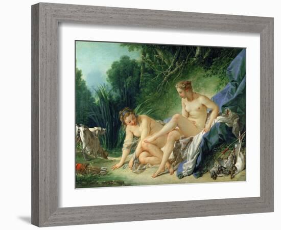 Diana after the Bath-François Boucher-Framed Giclee Print