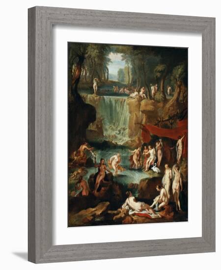 Diana and Actaeon, 1743-Georg Kaspar von Prenner-Framed Giclee Print