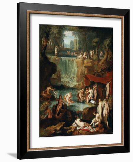 Diana and Actaeon, 1743-Georg Kaspar von Prenner-Framed Giclee Print