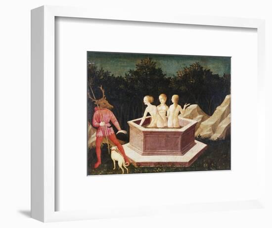 Diana and Actaeon-Domenico Veneziano-Framed Premium Giclee Print