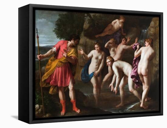 Diana and Actaeon-Alessandro Turchi-Framed Premier Image Canvas