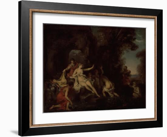 Diana and Actaeon-Louis Galloche-Framed Giclee Print