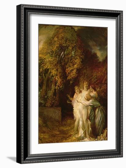 Diana and Acteon (Oil on Canvas)-Glyn Warren Philpot-Framed Giclee Print