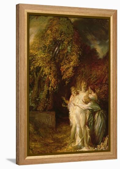 Diana and Acteon (Oil on Canvas)-Glyn Warren Philpot-Framed Premier Image Canvas