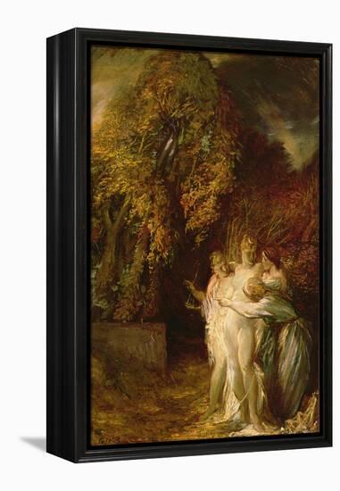 Diana and Acteon (Oil on Canvas)-Glyn Warren Philpot-Framed Premier Image Canvas