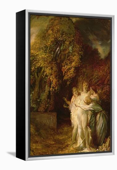 Diana and Acteon (Oil on Canvas)-Glyn Warren Philpot-Framed Premier Image Canvas