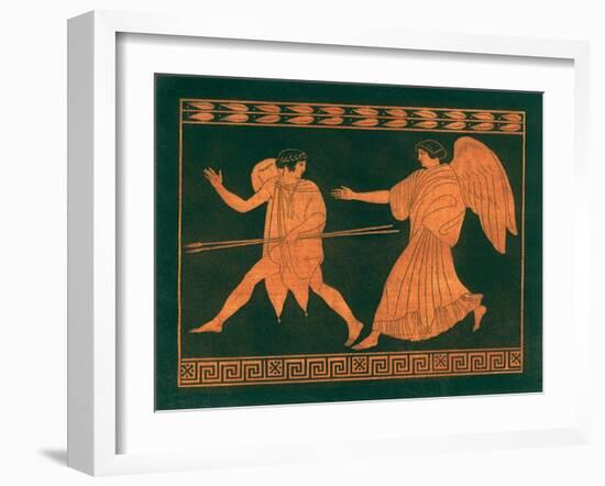 Diana and Angel-Sir William Hamilton-Framed Giclee Print