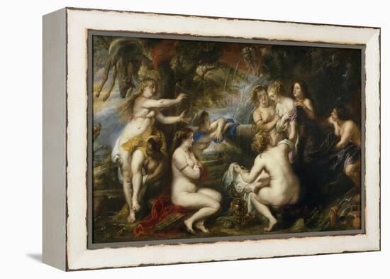 Diana and Callisto, 1638-1640-Peter Paul Rubens-Framed Premier Image Canvas