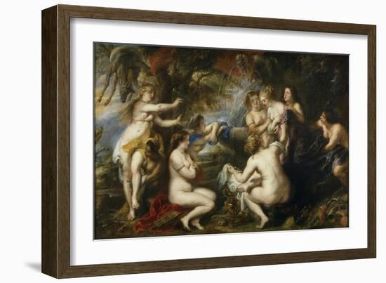 Diana and Callisto, 1638-1640-Peter Paul Rubens-Framed Giclee Print