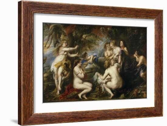 Diana and Callisto, 1638-1640-Peter Paul Rubens-Framed Giclee Print