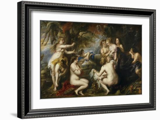 Diana and Callisto, 1638-1640-Peter Paul Rubens-Framed Giclee Print