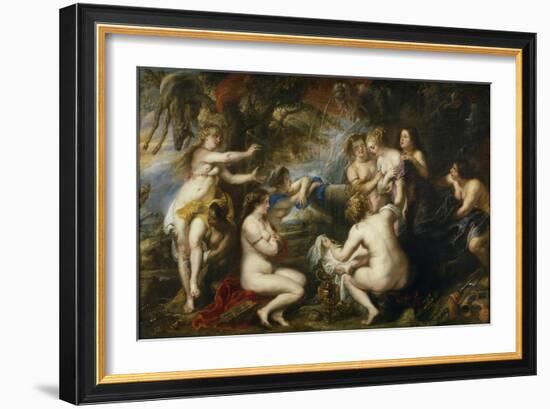 Diana and Callisto, 1638-1640-Peter Paul Rubens-Framed Giclee Print