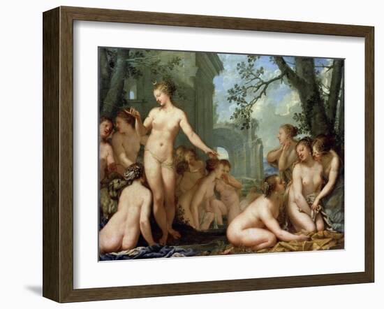 Diana and Callisto, 17th Century-Pietro Liberi-Framed Giclee Print