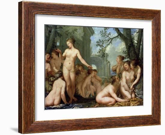 Diana and Callisto, 17th Century-Pietro Liberi-Framed Giclee Print